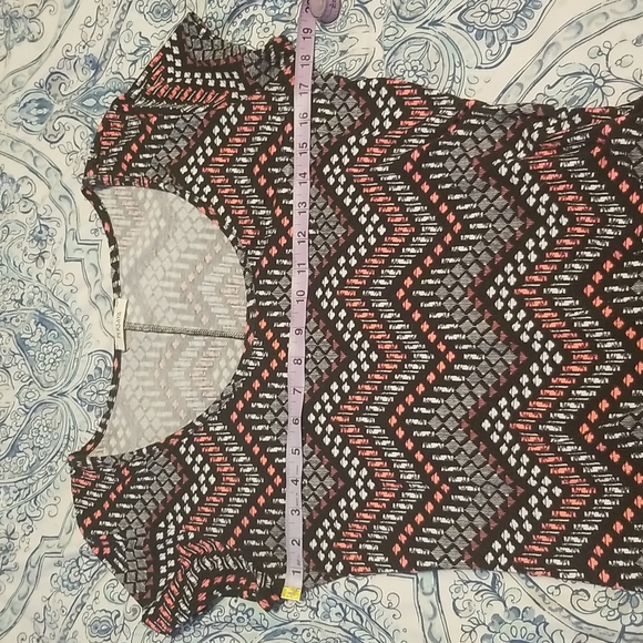 Chevron Pink Maxi Dress - Picture 5 of 5